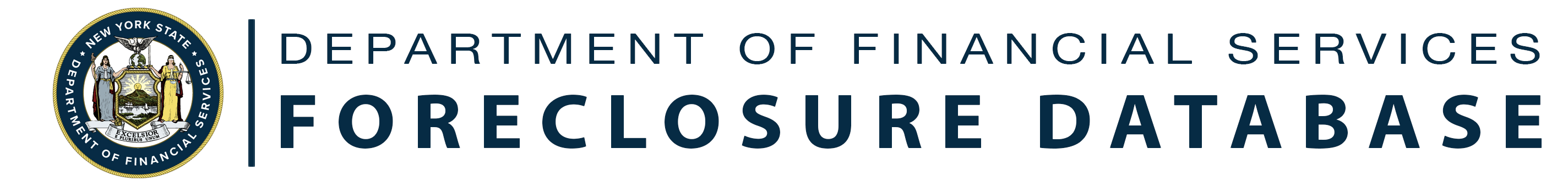 NYS Department of Financial Services Foreclosure Database